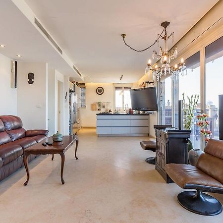 Apartament Jaffa Family Penthouse, Sea Front , 3Br, 2Ba, Tel Awiw Zewnętrze zdjęcie