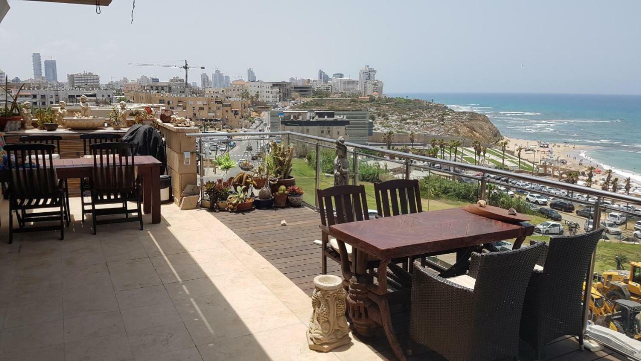 Apartament Jaffa Family Penthouse, Sea Front , 3Br, 2Ba, Tel Awiw Zewnętrze zdjęcie